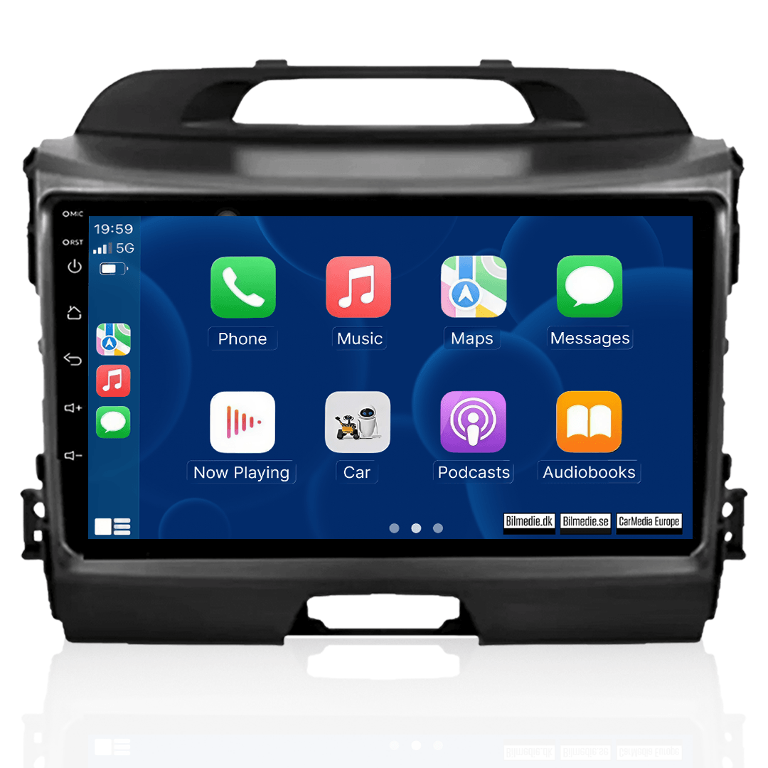 Kia Sportage 10-16 - 9 "radio z Apple CarPlay i Android Auto