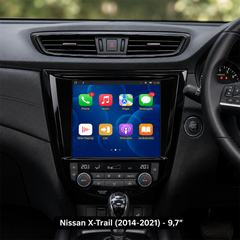Nissan X-Trail 2014-2021 - radio 9,7" z Apple CarPlay i Android Auto 