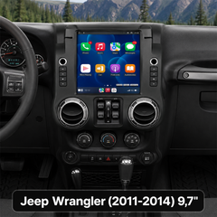 Jeep Wrangler 2011-2014 – radio 9,7" z Apple CarPlay i Android Auto 