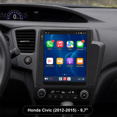 Honda Civic 2012-2015 - radio 9,7" z Apple CarPlay i Android Auto 