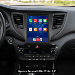Hyundai Tucson 2016-2018 - radio 9,7" z Apple CarPlay i Android Auto 