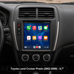 Toyota Land Cruiser Prado 2002-2009 – radio 9,7" z Apple CarPlay i Android Auto 