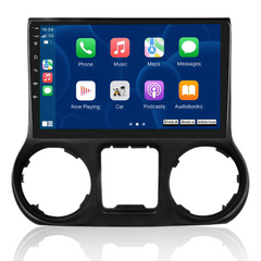 Jeep Wrangler 11-14 – radio 10,1" z bezprzewodowym Apple CarPlay i Android Auto