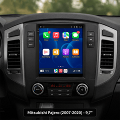 Mitsubishi Pajero 2007-2020 - radio 9,7" z Apple CarPlay i Android Auto 