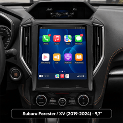 Subaru Forester / XV 2019-2024 - radio 9,7" z Apple CarPlay i Android Auto 