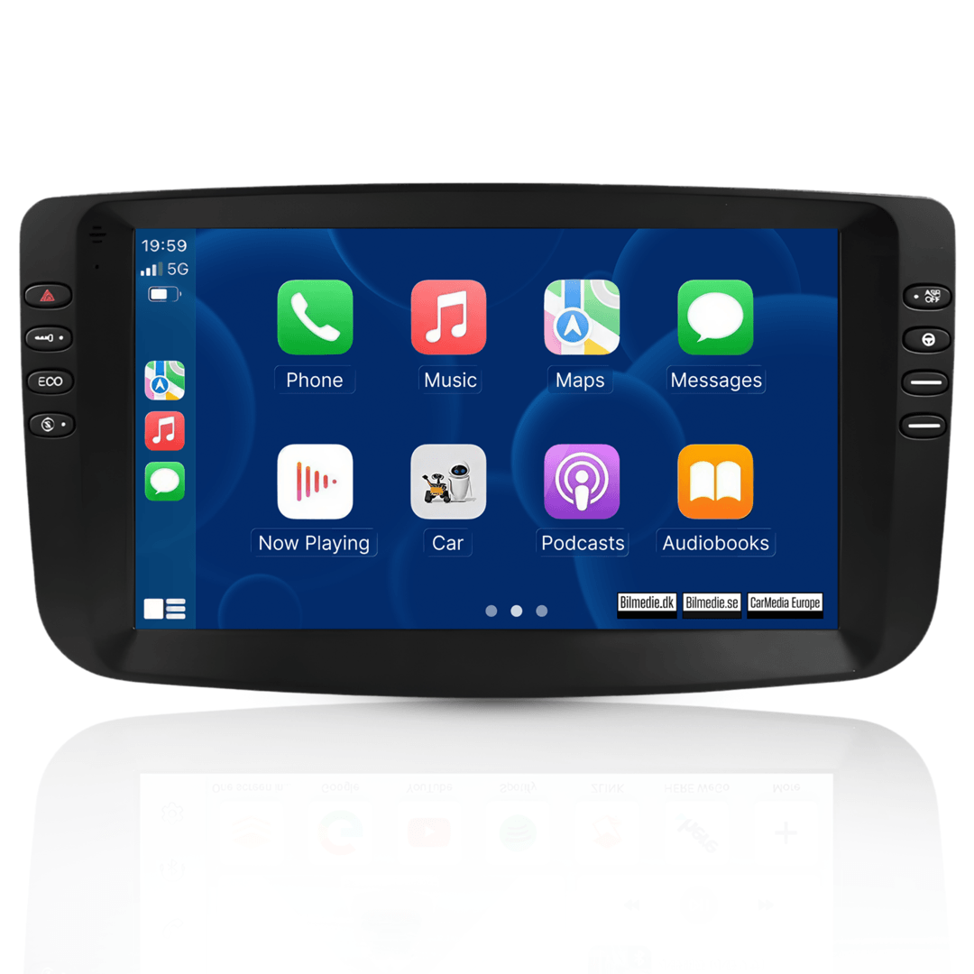 Fiat Linea Punto 12-15 - Radio 9" z Apple CarPlay i Android Auto