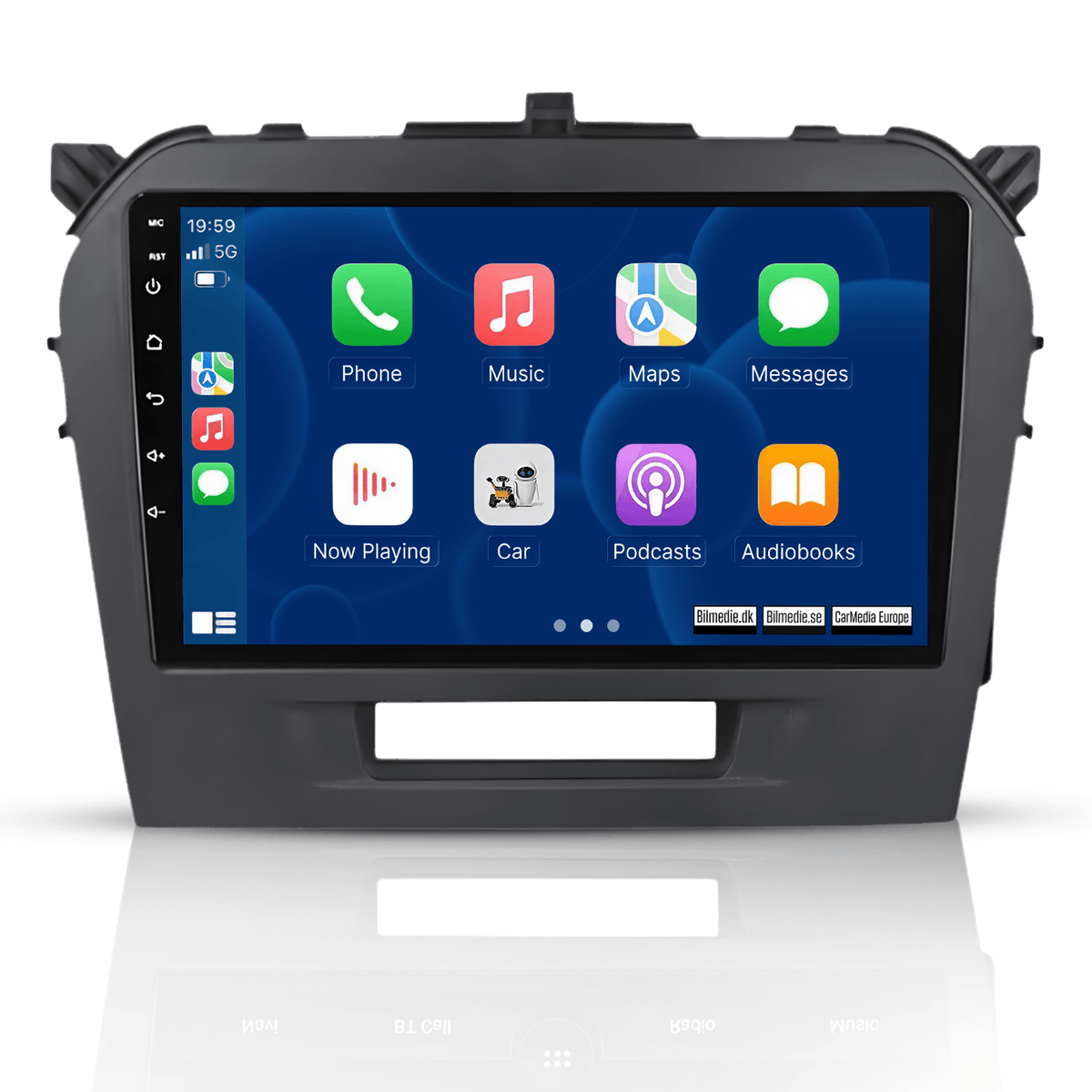 Suzuki Vitara 2014-2018 – radio 9” z bezprzewodowym Apple CarPlay i Android Auto 