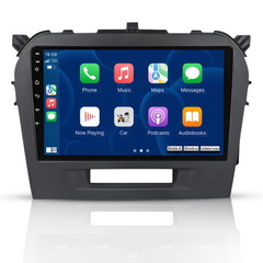 Suzuki Vitara 2014-2018 – radio 9” z bezprzewodowym Apple CarPlay i Android Auto 