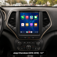 Jeep Cherokee 2016-2018 - radio 9,7" z Apple CarPlay i Android Auto 