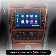 Mercedes-Benz W210 mm. 1998-2008 - 7 "radio z Apple CarPlay i Android Auto