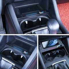 Mazda 3 2019-2021 bezprzewodowa ładowarka do telefonu z szybkim ładowaniem 15 W 