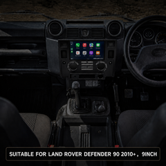 Land Rover Defender 2007-2016 – radio 9" z Apple CarPlay i Android Auto 