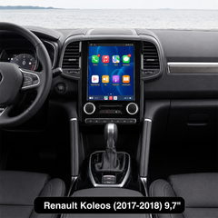 Renault Koleos 2017-2018 – radio 9,7" z Apple CarPlay i Android Auto 
