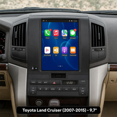 Toyota Land Cruiser 2007-2015 - radio 9,7" z Apple CarPlay i Android Auto 