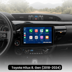 Toyota Hilux 8. Generation 2018-2024 - radio 10,1" z Apple CarPlay i Android Auto 