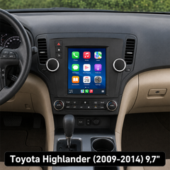 Toyota Highlander 2009-2014 - radio 9,7" z Apple CarPlay i Android Auto 
