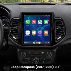 Jeep Compass 2017-2021 - radio 9,7" z Apple CarPlay i Android Auto 