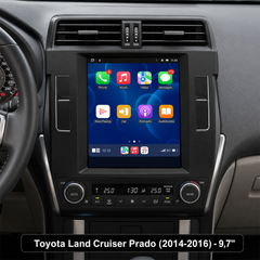 Toyota Land Cruiser Prado 2014-2016 - radio 9,7" z Apple CarPlay i Android Auto 