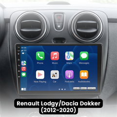 Renault Lodgy/Dacia Dokker 12-20 - radio 9" z Apple CarPlay i Android Auto 