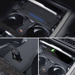 BMW 3-Serie 2019-2025 bezprzewodowa ładowarka do telefonu z szybkim ładowaniem 15 W 