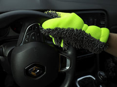 Rękawica do mycia z mikrofibry CARMOTION z siatką