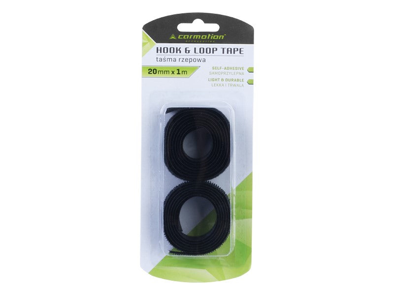 Rzep samoprzylepny do organizacji w samochodzie 20 mm x 100 cm