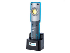 Akumulatorowa lampa robocza VISION z diodą 10W COB LED oraz UV 395 nm