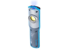 Akumulatorowa lampa robocza ze stacją ładującą i kablem USB
