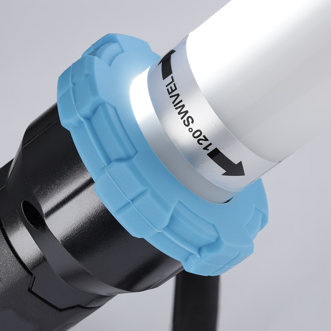 Lampa robocza LED pod maskę z gumowanymi klipsami