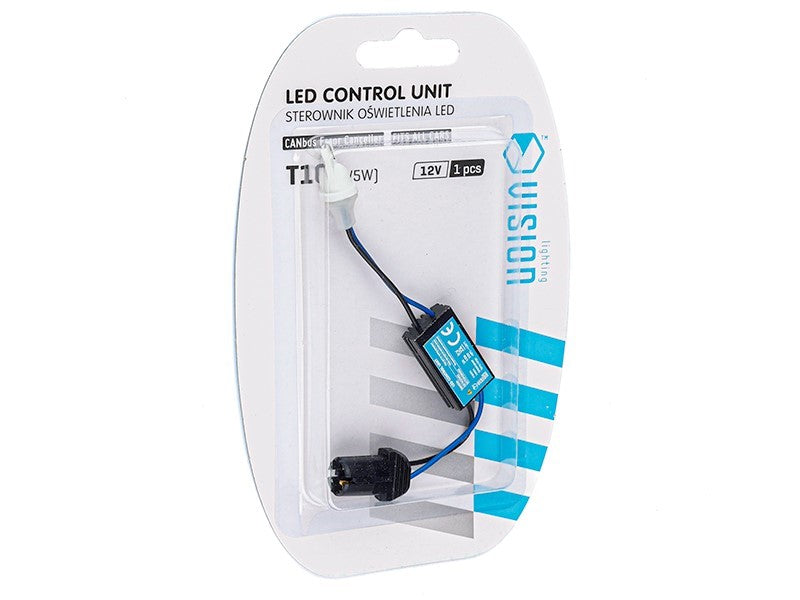 Sterownik LED / rezystor T10 (W5W) 12V