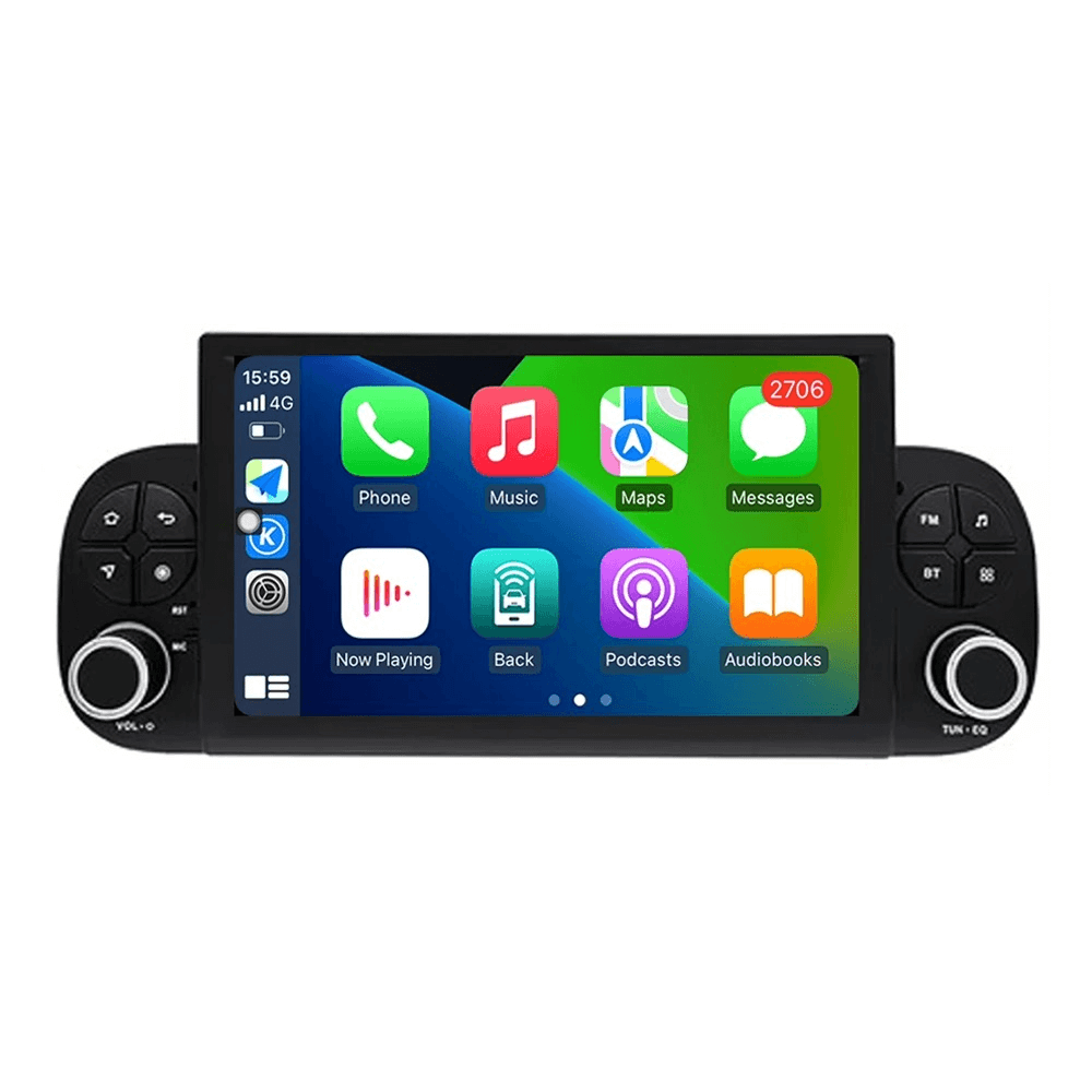 Fiat Panda 13-20 - 6,2" Radio m. Apple CarPlay og Android Auto – Bilmedie.dk