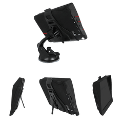 7" GPS Skærm – EU Navigation, FM Radio og Medieafspilning med sugekop og justerbare funktioner