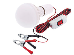 Lampa robocza LED 12V z zaciskami krokodylkowymi od CARMOTION