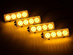 Lampy ostrzegawcze z kontrolerem i pilotem do samochodu oraz motocykla