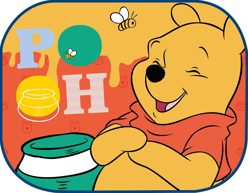 Zestaw dwóch osłon przeciwsłonecznych z motywem Winnie the Pooh
