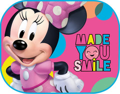 Przeciwsłoneczne osłony samochodowe Minnie z przyssawkami