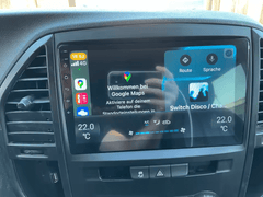 Mercedes Vito 14-21 - Radio 10,1" z Apple CarPlay i Android Auto