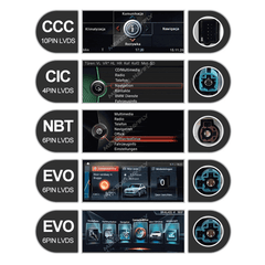 BMW 5-Serie GT F07 09-17 - radio 12,3" z Apple CarPlay i Android Auto - systemy infotainment: CCC, CIC, NBT, EVO