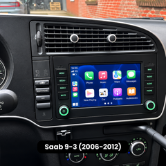 Saab 9-3 2006-2012 - 7" Radio m. Apple CarPlay og Android Auto