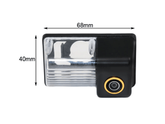 1080P Bakkamera til Hyundai Sonata, Kia Sportage & Kia Ceed – Integreret Nummerpladelyskamera (96 × 31 mm)