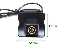 1080P Bakkamera til Toyota Yaris – Bagklapkamera (65 × 27 mm)