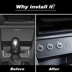 Volkswagen Tiguan 2009-2016 & Golf Plus 2009-2014 USB Oplader og 12V Splitter til Cigarettænder