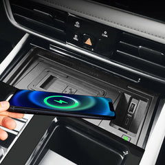 Volkswagen Atlas / Teramont / Teramont X 2020-2023 bezprzewodowa ładowarka do telefonu z szybkim ładowaniem 15 W 