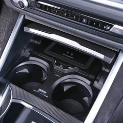BMW 2-Series 2022-2023 bezprzewodowa ładowarka do telefonu z szybkim ładowaniem 15W i kartą-kluczem NFC 