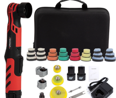 Mini polerka akumulatorowa 12V – 24 elementy z 2 akumulatorami 