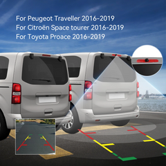 Kamera cofania do Peugeot / Citroën / Toyota (2016–2019) 