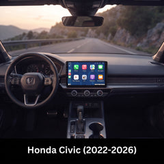 Honda Civic 2022-2026 - radio 10,1" z Apple CarPlay i Android Auto 