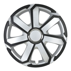 Czarno-srebrny kołpak AEROSPIN 15 cali