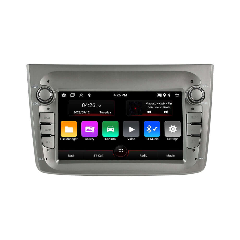 Alfa Romeo 147 – radio z Apple CarPlay i Android Auto z zaawansowanym systemem multimedialnym.