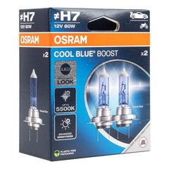 Osram H7 Cool Blue Boost żarówki halogenowe 12 V 80 W z trzonkiem PX26d